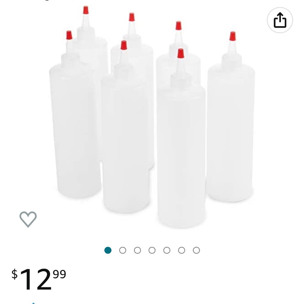 Brand new squeeze bottles